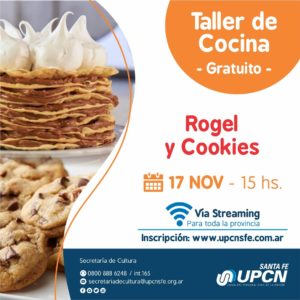 Flyer taller de cocina