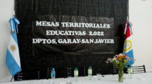 Mesa territorial educación