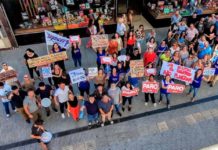 Estado de alerta y asamblea en el Registro de la Propiedad