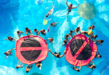 Fiesta del Agua en la Colonia de Vacaciones