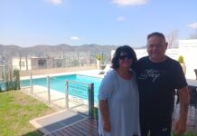 Disfrutando de la luna de miel