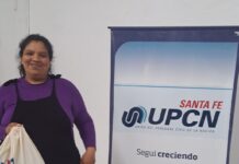 Compañera del SamCo Jaime Ferré recibió su bolsón