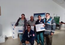 Entregamos la ropa de trabajo de SELIAR 107 en Castellanos