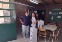 Finalizó la entrega de ropa de trabajo en Las Colonias