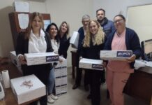 Entregamos la ropa de trabajo en Laguna Paiva