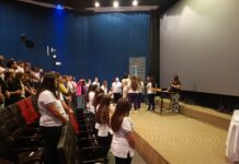 Acto de la escuela de enfermería