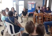 Reunión para el sector de asistentes escolares