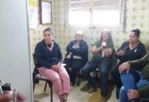 Reunión en el Hogar San Lucas de Serodino