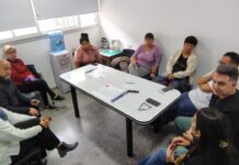 Reunión en el SamCo de Totoras