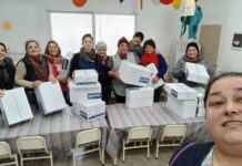 Compañeros del CAF 26 recibieron su ropa de trabajo