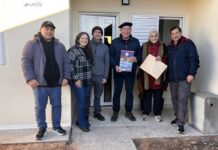 Entregamos una nueva vivienda a una compañera de Santo Tomé