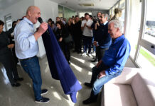 El Consejo Directivo Nacional de UPCN recorrió la Industria Textil Malvinas Argentinas