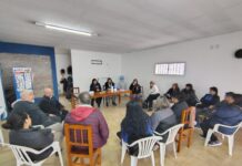 Reunión delegados en Cañada de Gómez