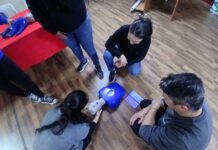Capacitación de Primeros Auxilios y RCP en Las Parejas
