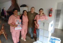 Finalizó la entrega de ropa de trabajo en San Martín!