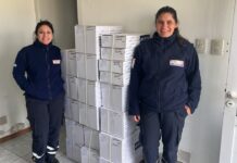 Entregamos la ropa de trabajo en San Jerónimo