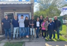 UPCN entregó una nueva vivienda a un afiliado de Las Rosas
